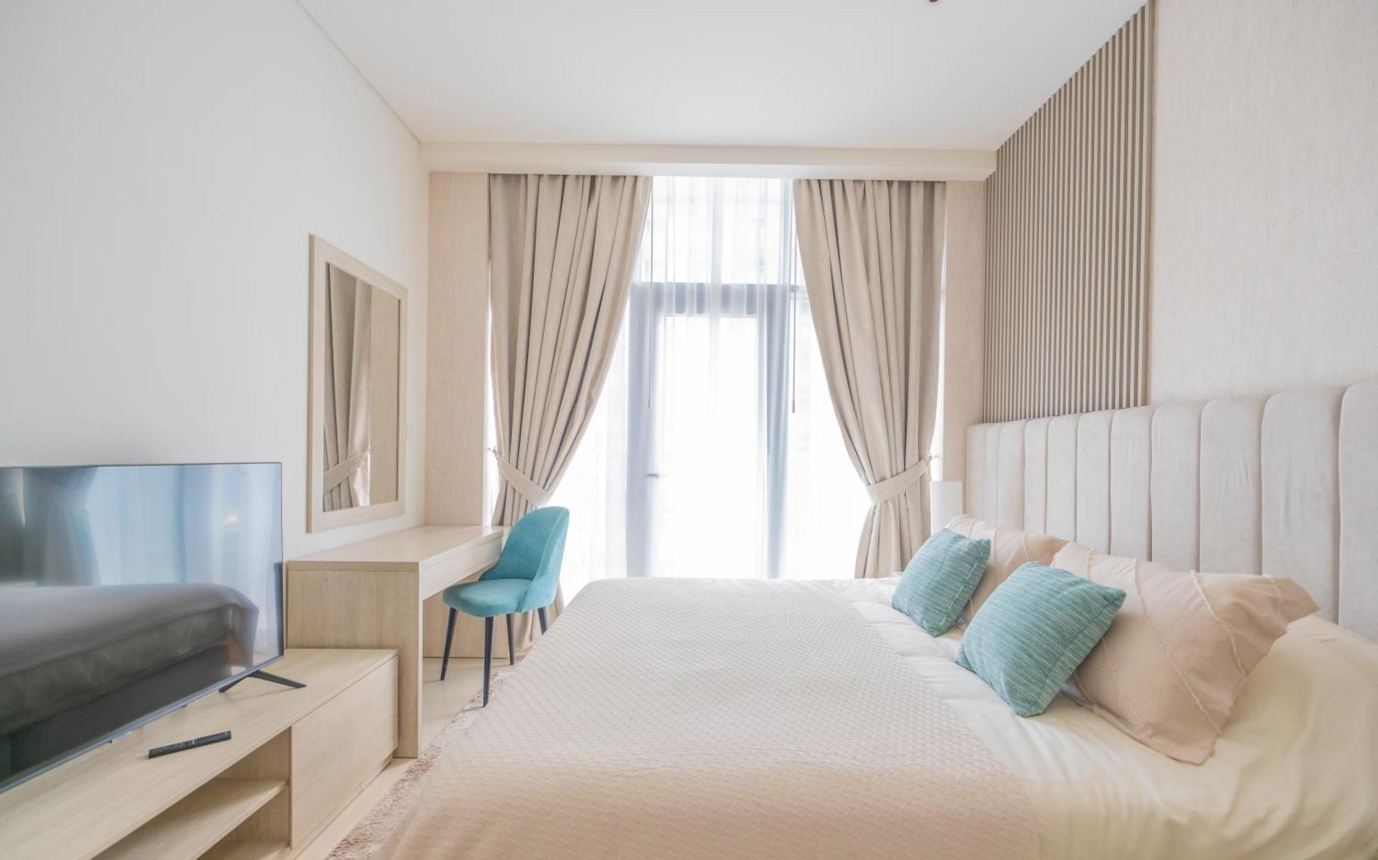 Studio With Pool And Private Beach Access On Palm Jumeirah Dubaï Extérieur photo