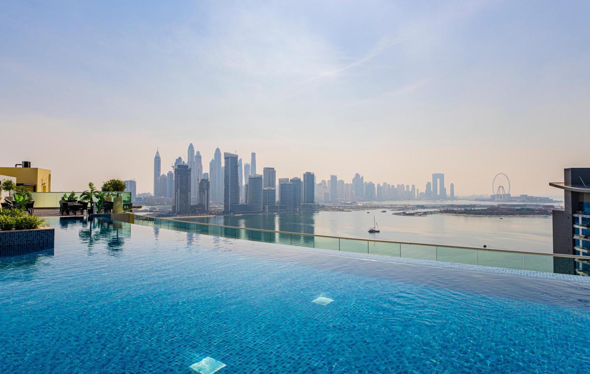Studio With Pool And Private Beach Access On Palm Jumeirah Dubaï Extérieur photo