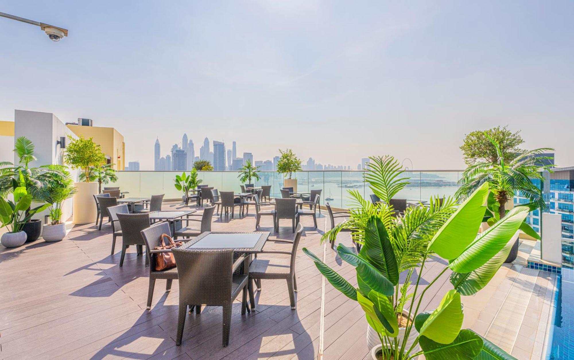 Studio With Pool And Private Beach Access On Palm Jumeirah Dubaï Extérieur photo