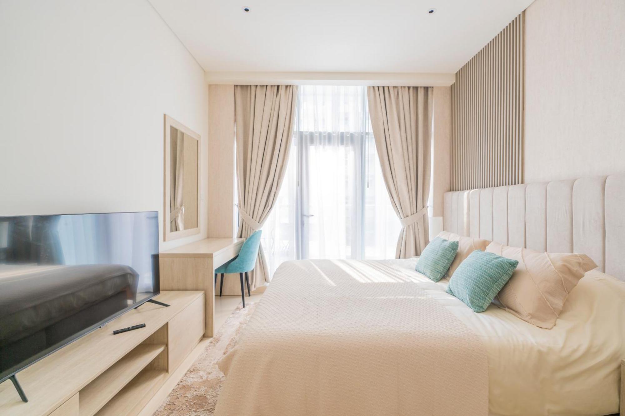 Studio With Pool And Private Beach Access On Palm Jumeirah Dubaï Extérieur photo