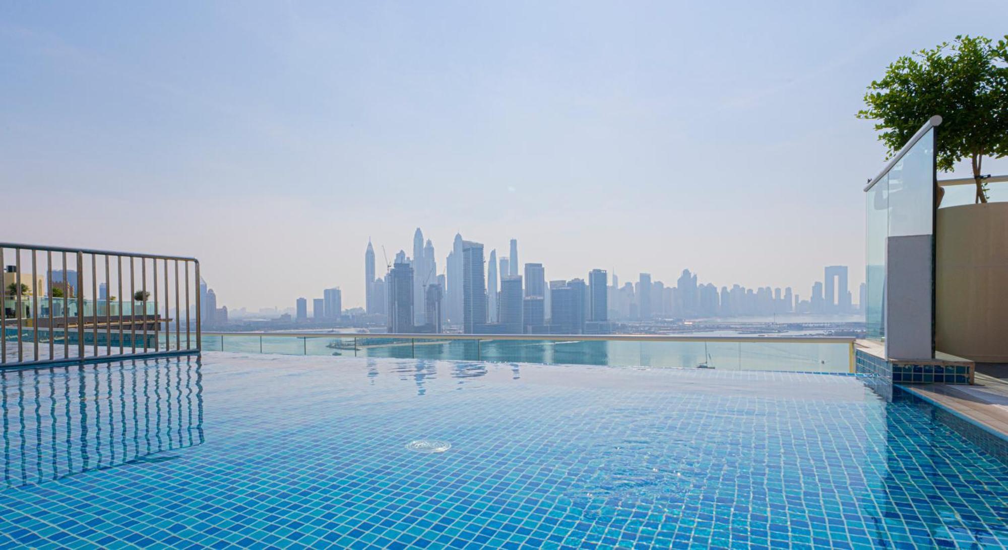 Studio With Pool And Private Beach Access On Palm Jumeirah Dubaï Extérieur photo
